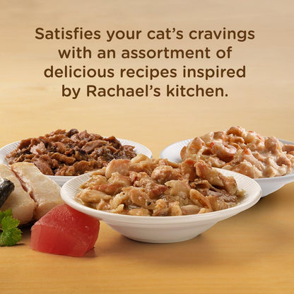 Rachael Ray Nutrish Natural Wet Cat Food, Ocean Lovers Variety Pack, 2.8 Ounce Cup (Pack of 12)