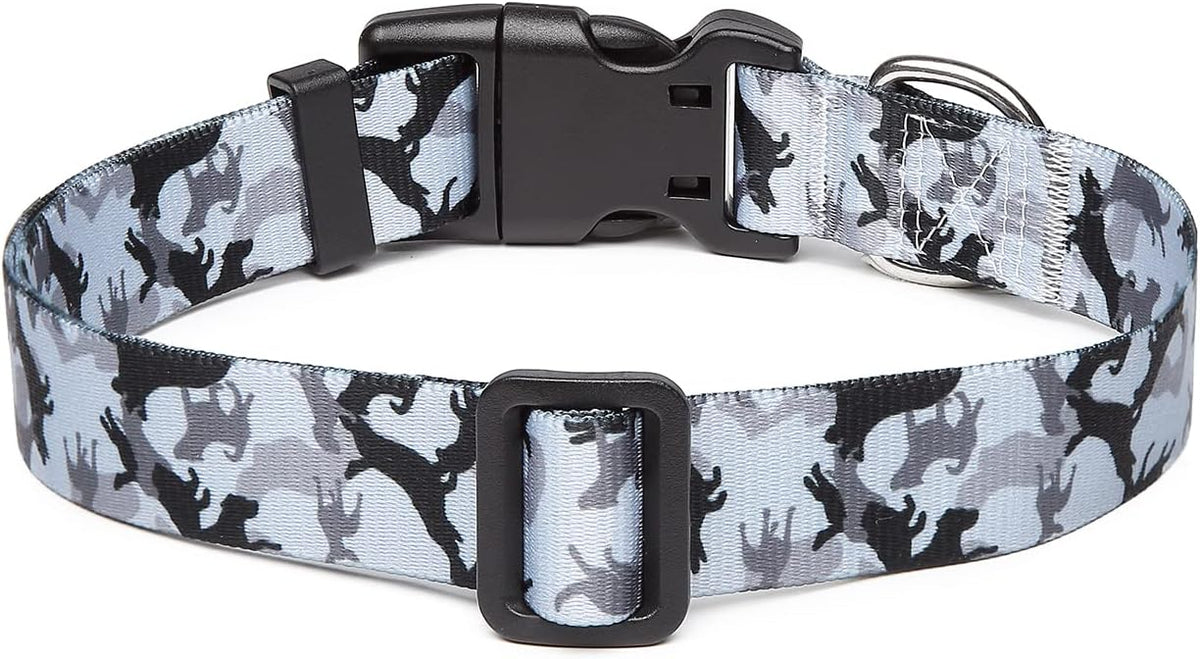 Mercano Adjustable Dog Collar - Special Design Patterns, Soft Nylon Comfortable Sturdy Pet Collar