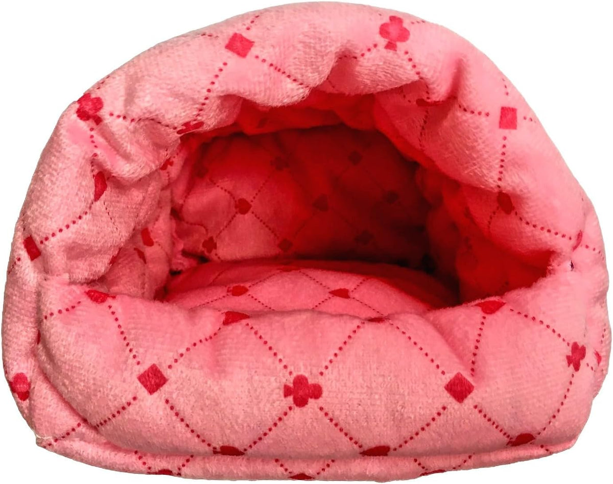 WowowMeow Small Animals Warm Hanging Cage Cave Bed for Hamsters, Guinea-Pigs, Rats, Rabbit and