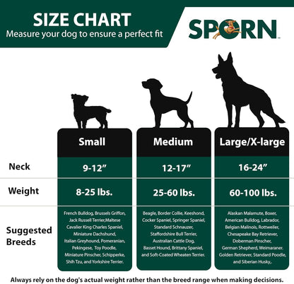 Sporn No Pull Dog Harness for Small-Sized Dogs - Red Mesh, Heavy Duty Nylon, Breathable