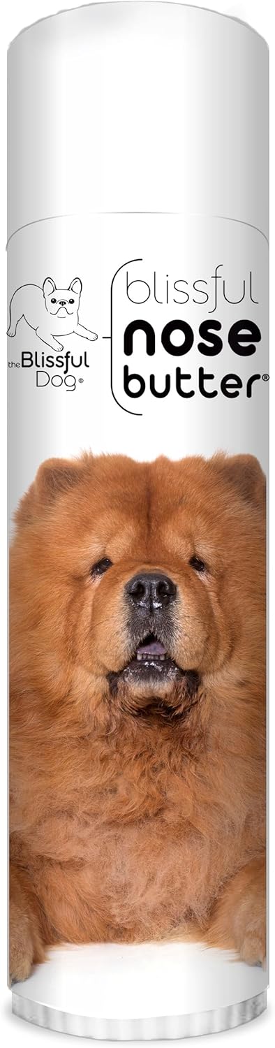 The Blissful Dog Chow Nose Butter for Dry, Cracked Skin, Lick-Safe Dog Nose Balm with Moisturizing
