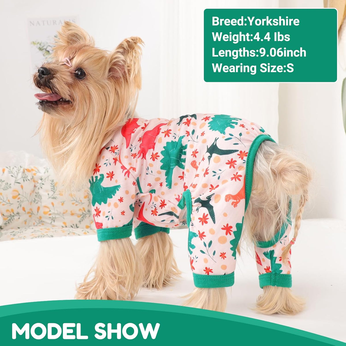 Dog Pajamas Small Sized Dogs Stretchable Summer Dog Clothes Pjs 4 Legs Girl Boy Cute Soft Puppy