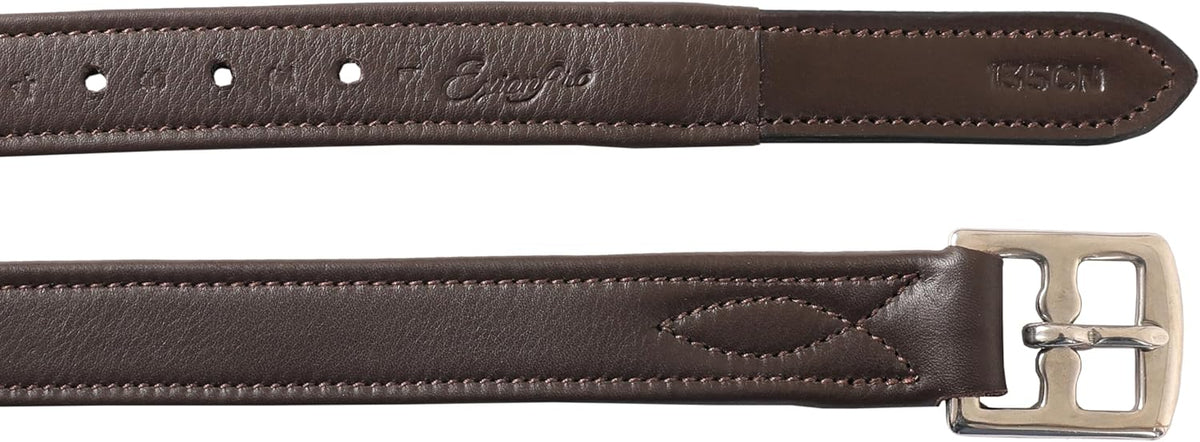 Exion FlexiStrong Stirrup Leathers for English Saddle | Ultra-Soft Cow Calfskin with Nylon Core |