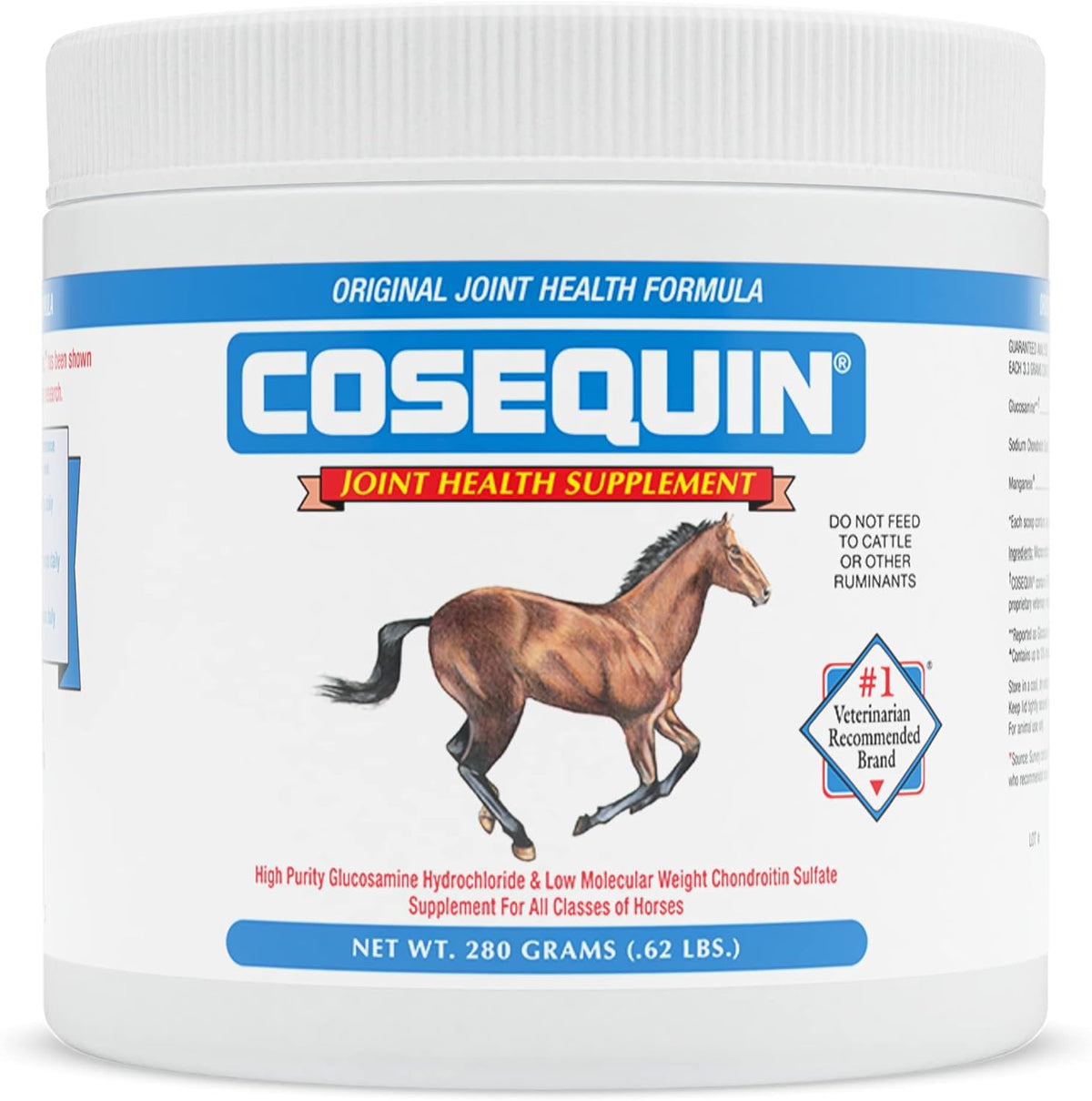 Nutramax Cosequin Original Joint Health Supplement for Horses - Powder with Glucosamine and