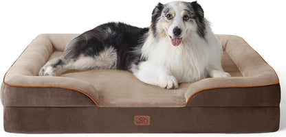 Bedsure Orthopedic Dog Bed for Extra Large Dogs - XL Washable Dog Sofa Beds Large, Supportive Foam