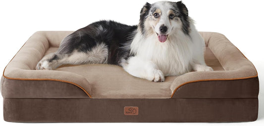 Bedsure Orthopedic Dog Bed for Extra Large Dogs - XL Washable Dog Sofa Beds Large, Supportive Foam