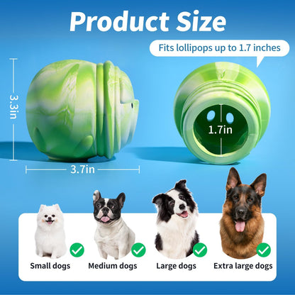 Dog Toy, Frozen Treat Toys, Treat Dispensing Chew Toy for Small Medium Large Dogs, Long-Lasting