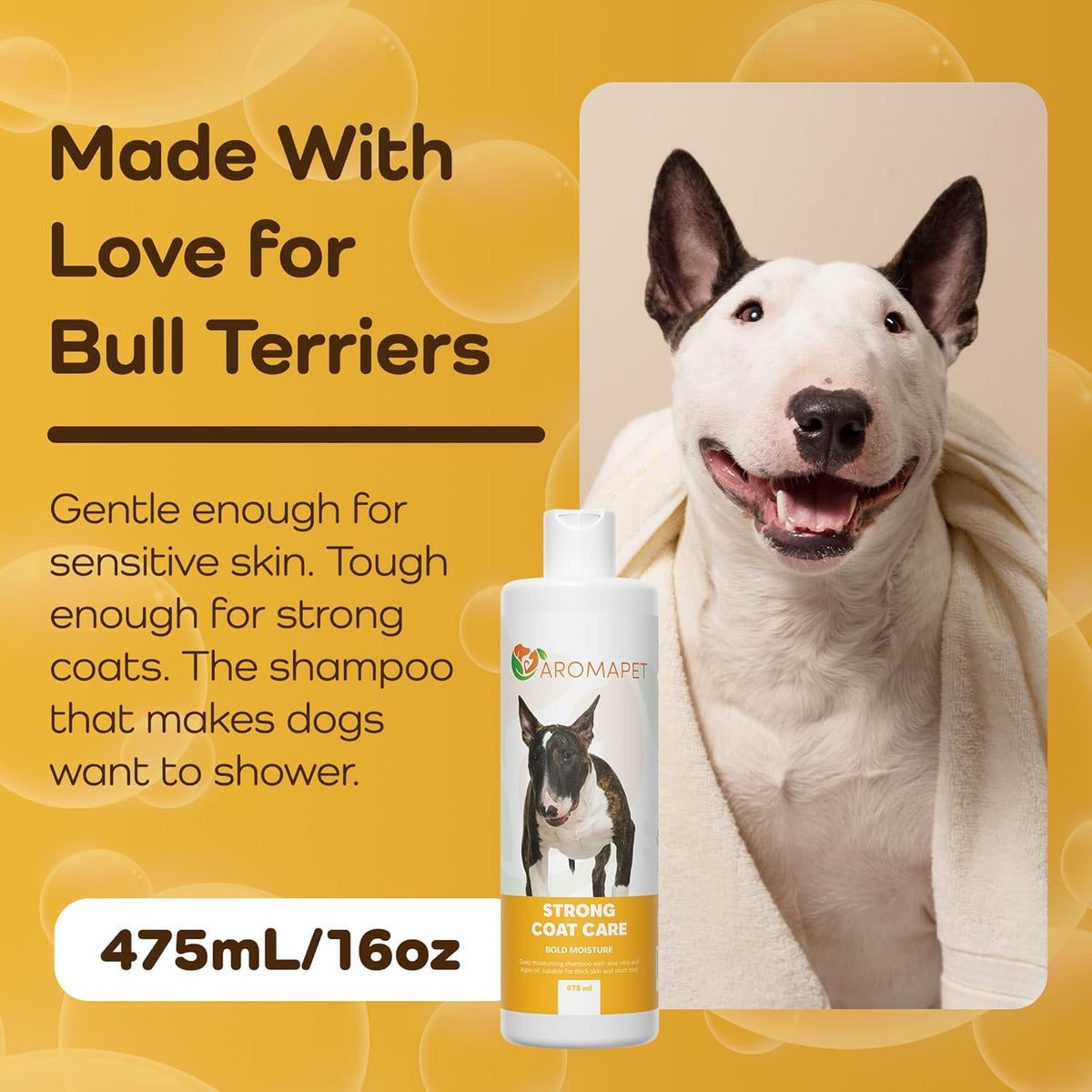 Sensitive Care -Tangle-Free-Silky Shine Softening and detangling Shampoo, Delicate Coat Clean &