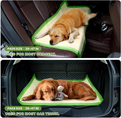 Gardner Pet Dog Pee Pads Extra Large 29"x47", XL Thicker ECO Green Disposable Puppy Training Pads