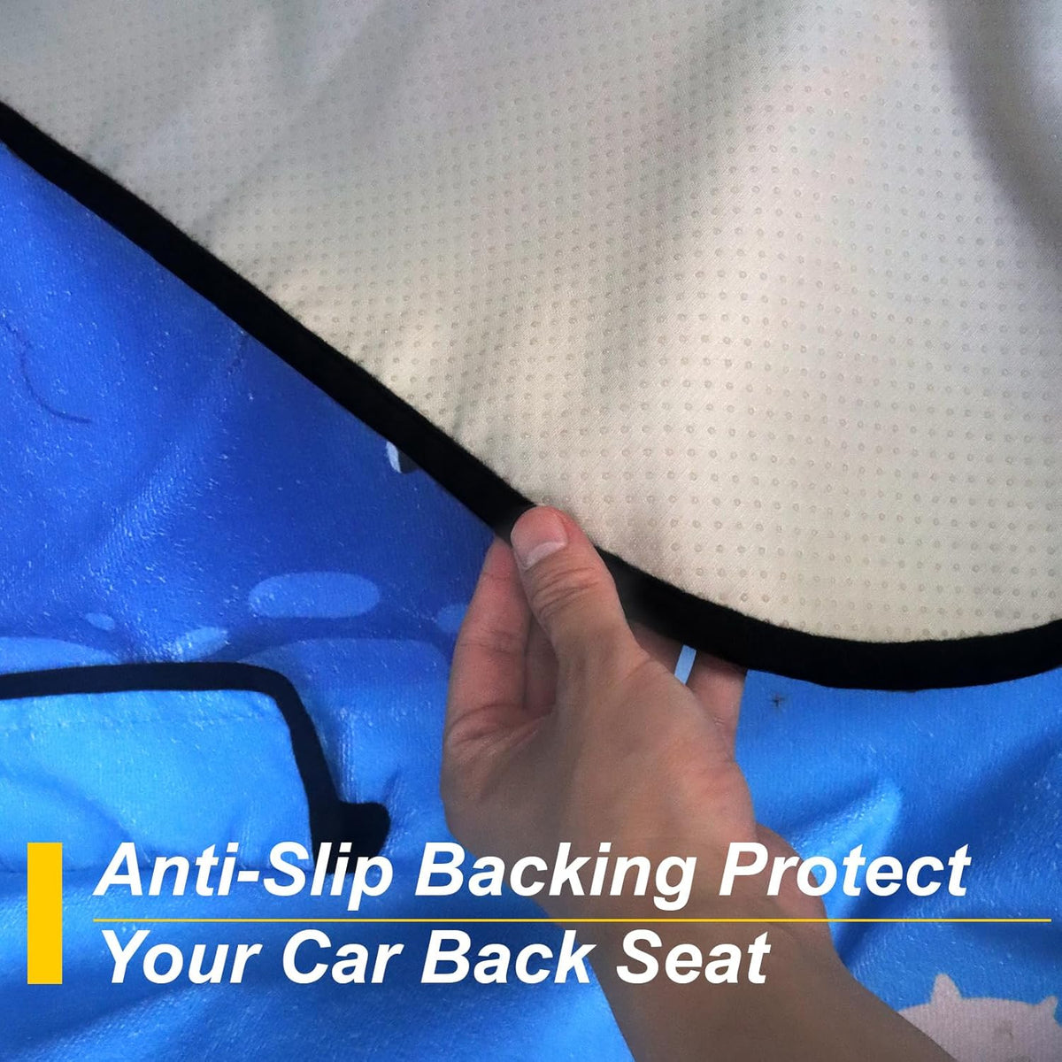 Back Seat Cover for Car Trucks Van SUV,Waterproof Rear Bench Towel Seat Covers for Dogs and