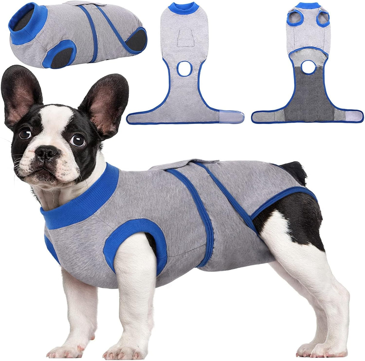 Kuoser Recovery Suit for Dogs Cats After Surgery, Professional Pet Recovery Shirt Dog Abdominal
