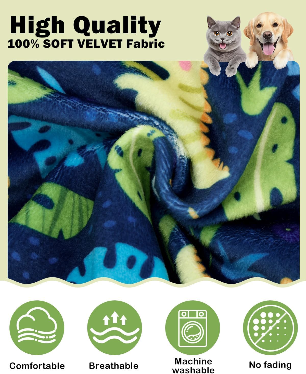 CuteBone Dinosaur Costume Dog Pajamas, Stretchy Spandex Crystal Velvet Sleepwear Coat for Small
