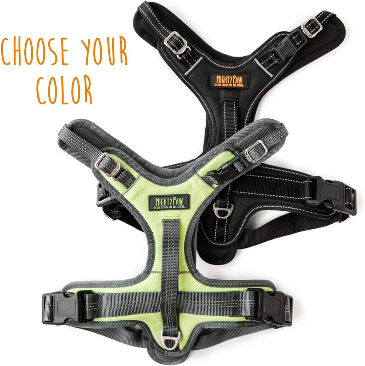 Mighty Paw Sport Harness 2.0 - Padded Canine Accessory - Adjustable Neck and Chest Straps