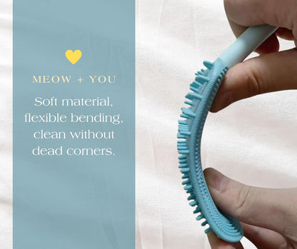 Cat Brush for Shedding,Cat Brushes for Indoor cats,Soft Comb, Short or Long Haired Cats,Pet