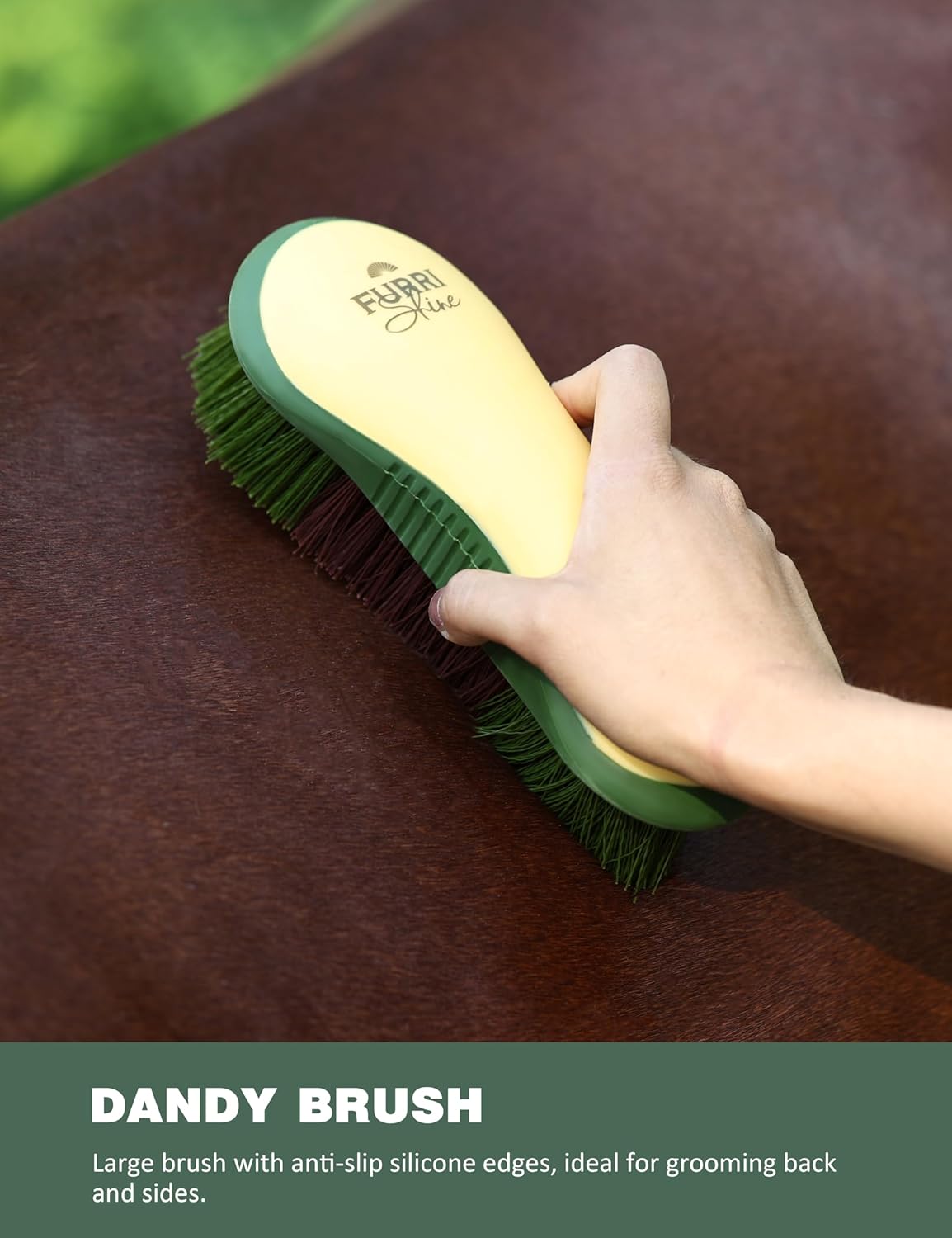 9PCS Horse Grooming Kit Curry Comb Sweat Scraper Horse Bathing Supplies Grooming Tools with Storage
