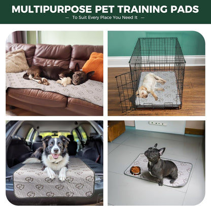 FXW Washable Pee Pads for Dogs, Puppy Pads with Super Absorbent, Specifically Designed for 30inch