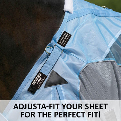 Schneiders Adjusta-Fit Mosquito Mesh Hybrid II Horse Fly Sheets | Ultimate Insect & UV Protection