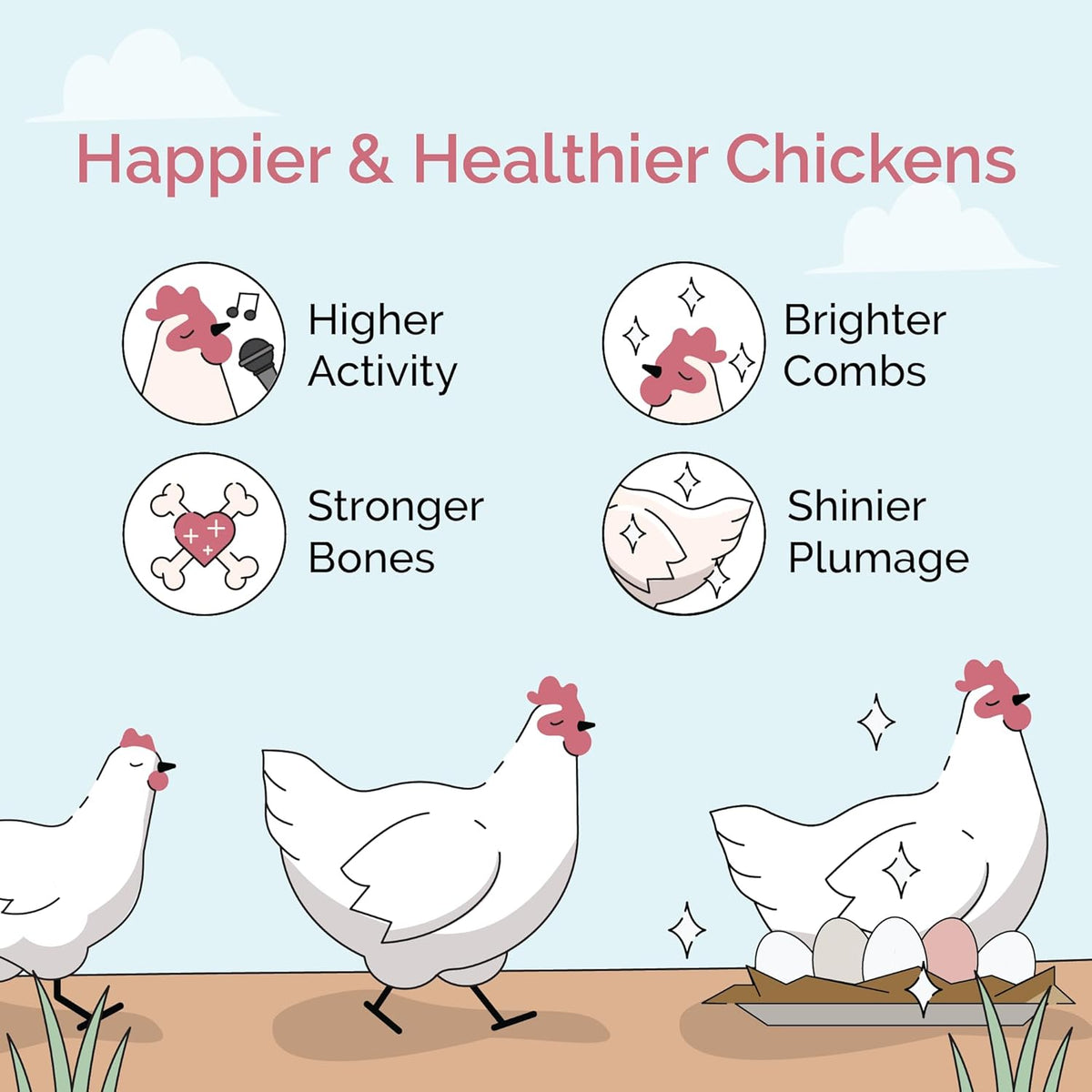 Chick Grit for Baby Chicks - Chickens Age 0-8 Weeks, 100% Natural Mineral Chick Grit Quartzite