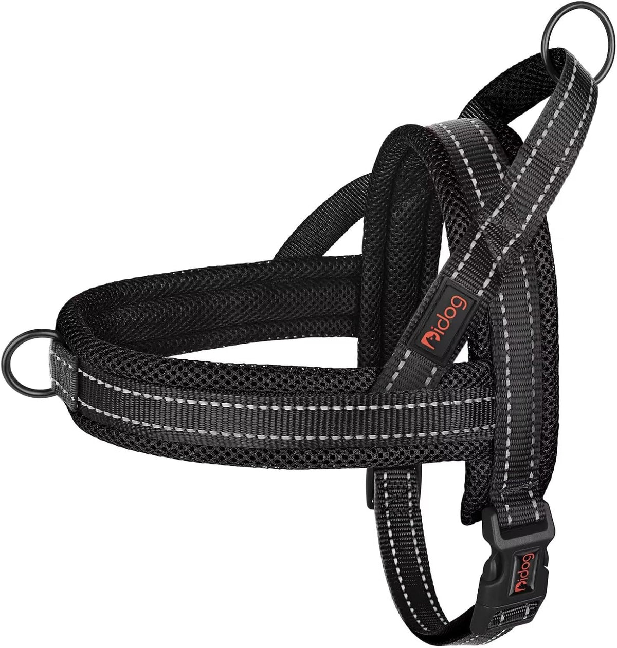 Didog No Pull Dog Harness with Soft Mesh Padded,Reflective & Quick Fit Light Weight Dog Strap Vest