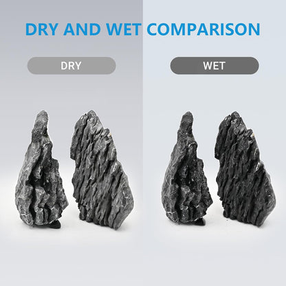 KINGRUI Natural Seiryu Rock Stone 11LB Dragon Stone for Aquarium Landscaping Models Fish Tank