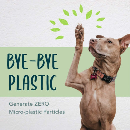 Dog Poop Bag with Holder, Compostable Dog Bags for Poop, Vegetable-Based Doggy Poop Bags