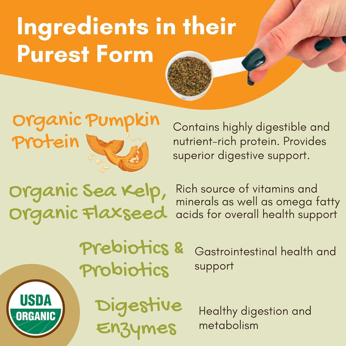 Wholistic Pet Organics Equine Complete: Horse Multivitamin for Total Body Health - Horse Supplement