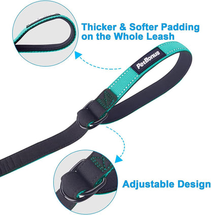PetBonus Short Dog Leash, Safety Wrist Strap for Retractable Dog Leash, Reflective Design and