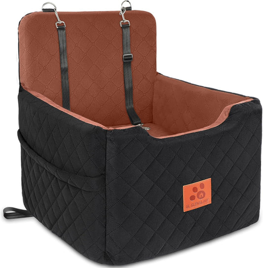 Dog Car Seat for Small/Medium Dogs Under 35lbs,Memory Foam Dog Booster Seats,Detachable and