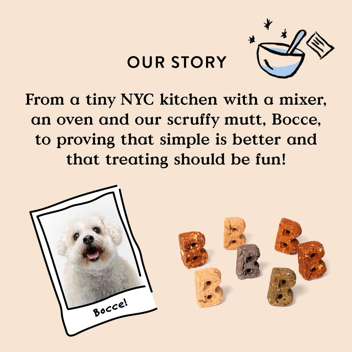 Bocce’s Bakery Dailies Brushy Sticks to Support Oral Health & Fresh Breath, Wheat-Free Dental Bars