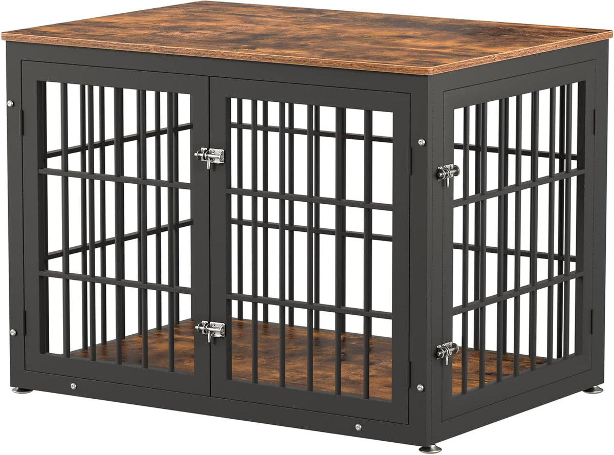 42 Inch Heavy Duty Dog Crate Furniture for Large and Medium Dogs, Decorative Pet House End Table