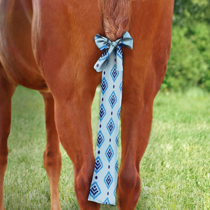 Harrison Howard Stretchy Tail Bag Breathable Horse Tail Guard Slip on Design Protect Horse Tail 2