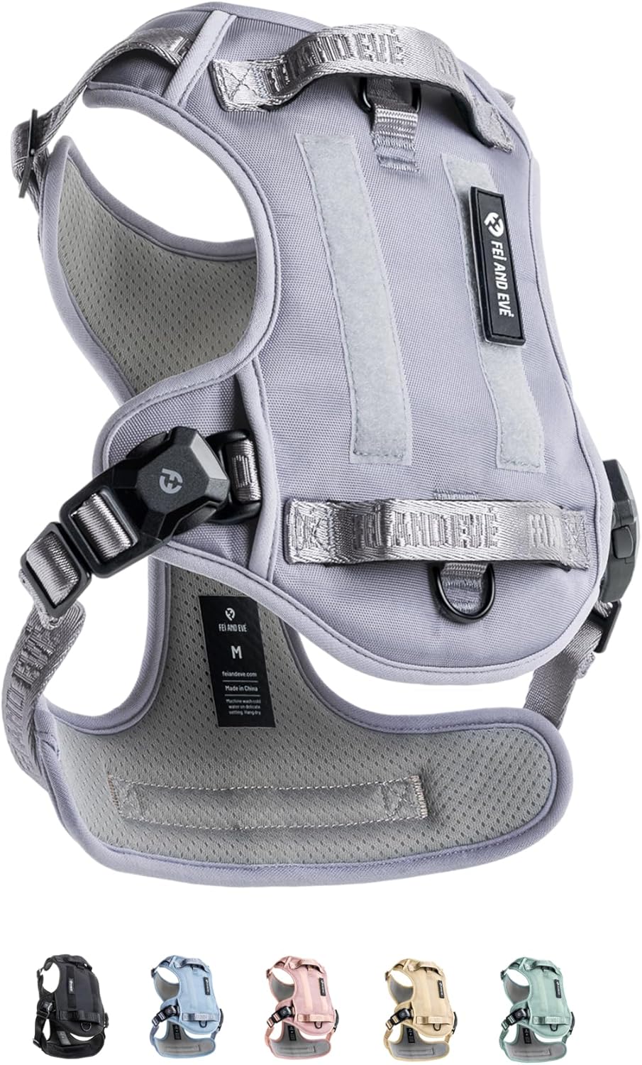 2025 New Edition, Fei & Eve MagEase Dog Harness - 3-Second Magnetic Buckles | 3-Point No-Pull