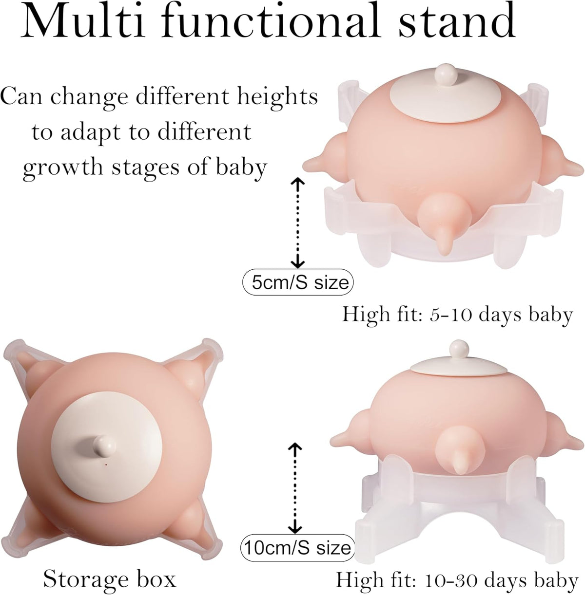 Puppy Milk Feeder Nursing Station feeders for Multiple Puppies Milk replacer Dongdong pet L