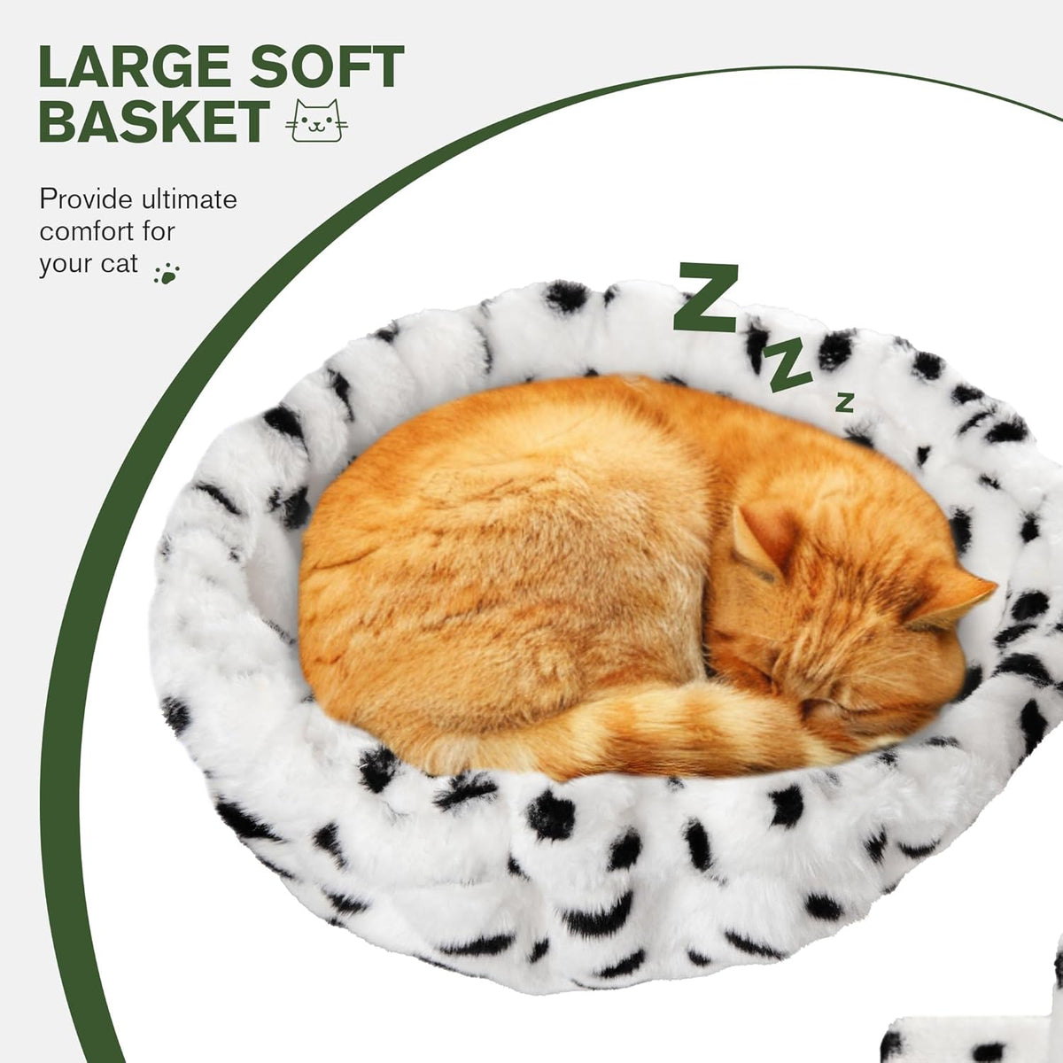 MUTICOR 66 Inches Multi-Level Large Cat Tree Tower for Indoor Big Feline/Cozy Plush