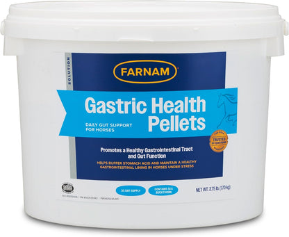 Farnam Gastric Health Pellets, Daily Gut and Digestive Health Supplement for Horses Helps Maintain