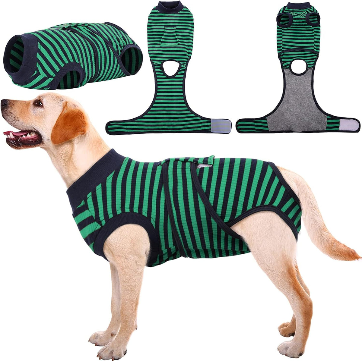 Kuoser Recovery Suit for Dogs Cats After Surgery, Professional Pet Recovery Shirt Dog Abdominal