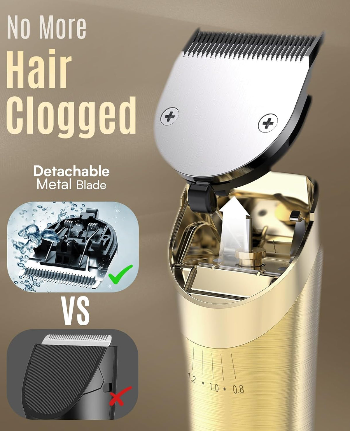 oneisall Cordless Horse Clippers,Low Noise 2 Speed Grooming Clippers,Horse Trimmer Shaver Kit for