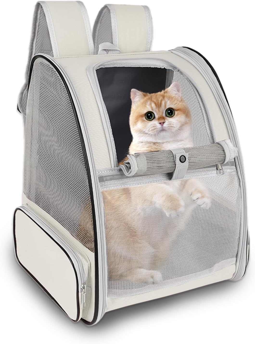 Cat Backpack Carrier,Pet Carrier Airline Approved for Small Dog Cat Puppy Kitten Bunny,Ventilated