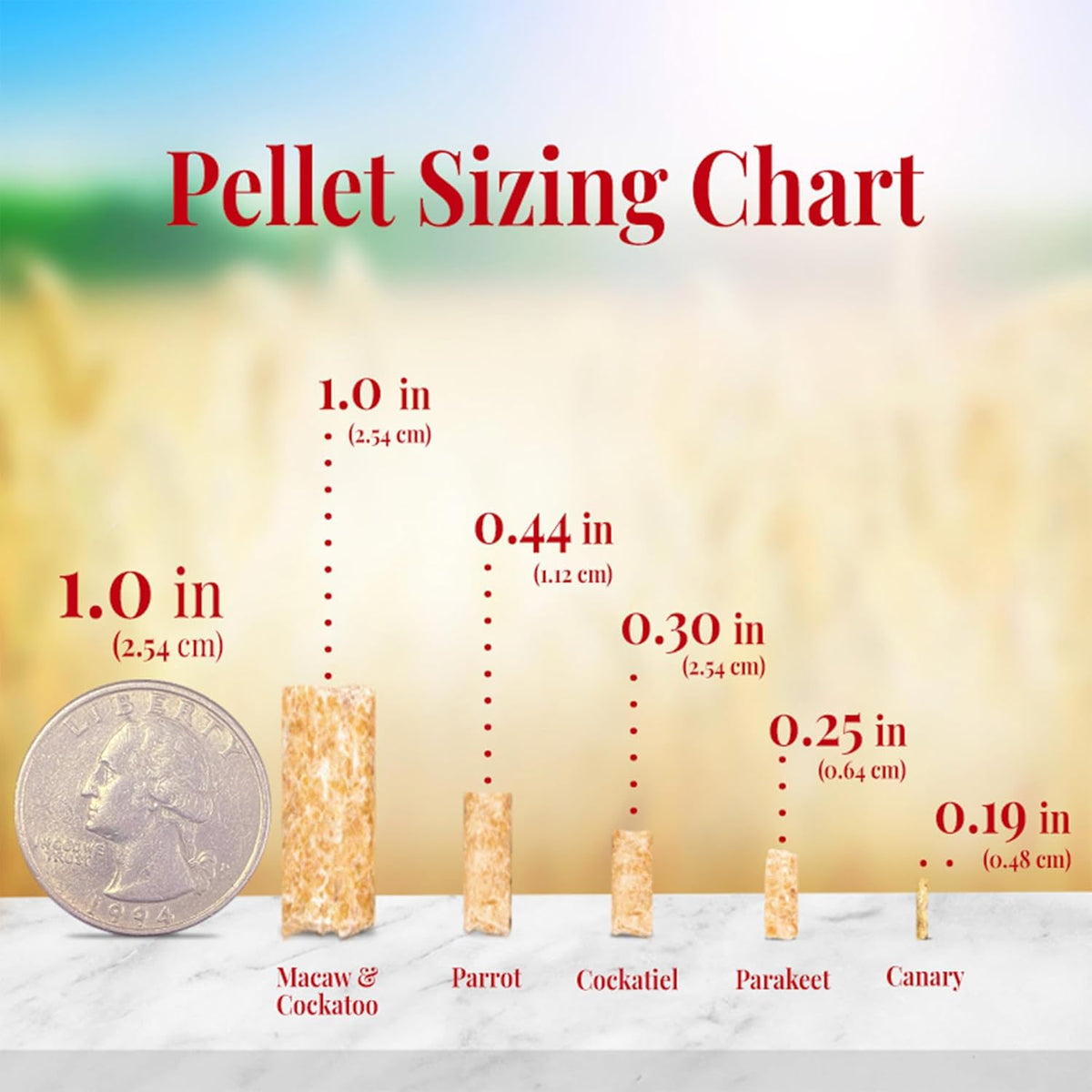 LAFEBER'S Premium Daily Diet Pellets Pet Bird Food, Made with Non-GMO and Human-Grade Ingredients