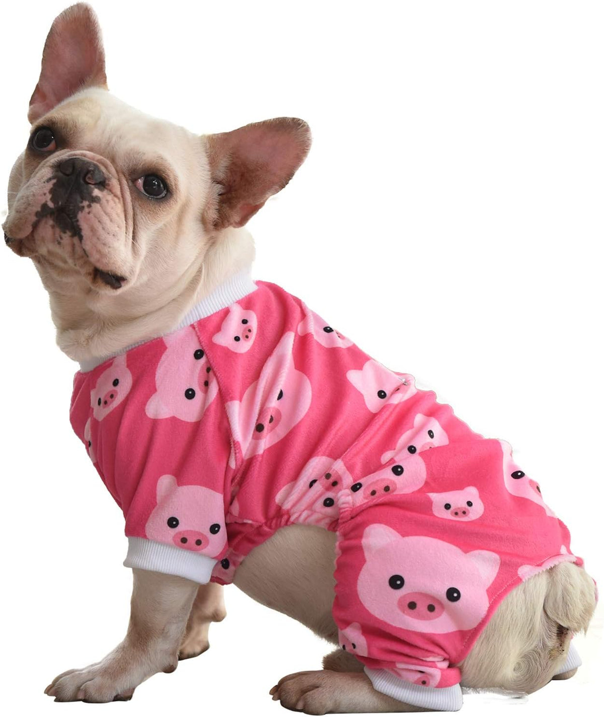 CuteBone Dog Halloween Pajamas Puppy Onesies Small Dogs Soft Pjs Coat Cat Apparel Comfy Pet