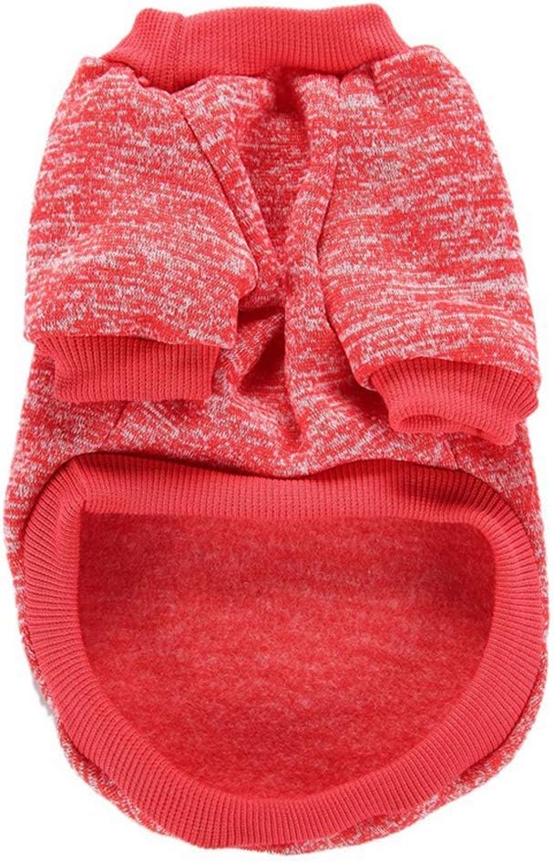 Jecikelon Dog Clothes Dogs Sweater Soft Puppies Clothing Winter Puppy Sweaters Warm Outfit for Dogs