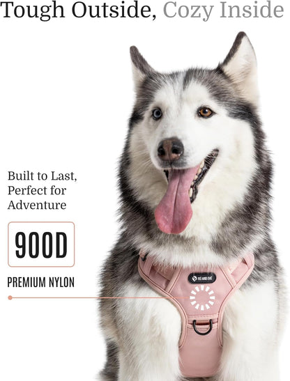 2025 New Edition, Fei & Eve MagEase Dog Harness - 3-Second Magnetic Buckles | 3-Point No-Pull