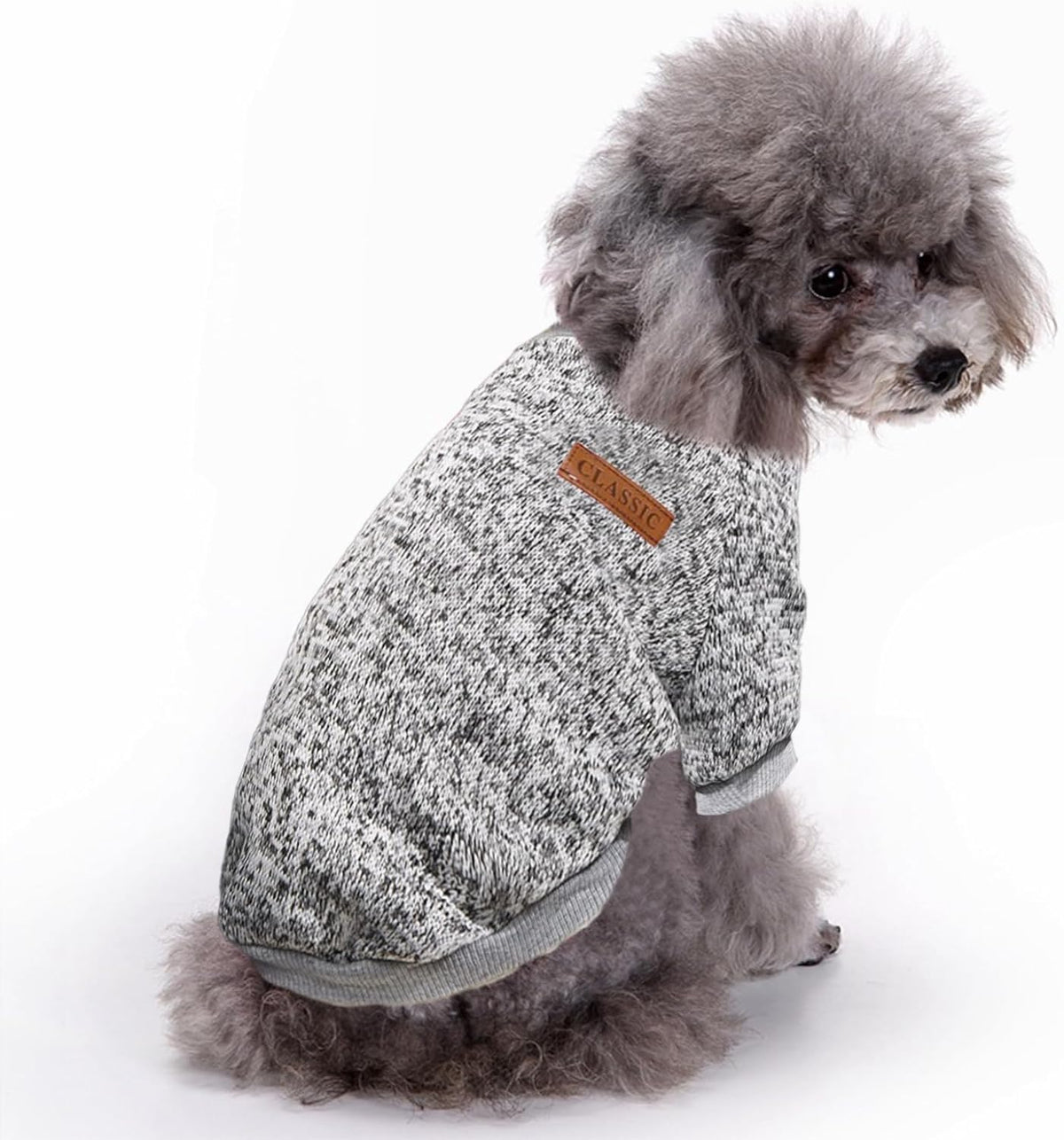 Jecikelon Dog Clothes Dogs Sweater Soft Puppies Clothing Winter Puppy Sweaters Warm Outfit for Dogs