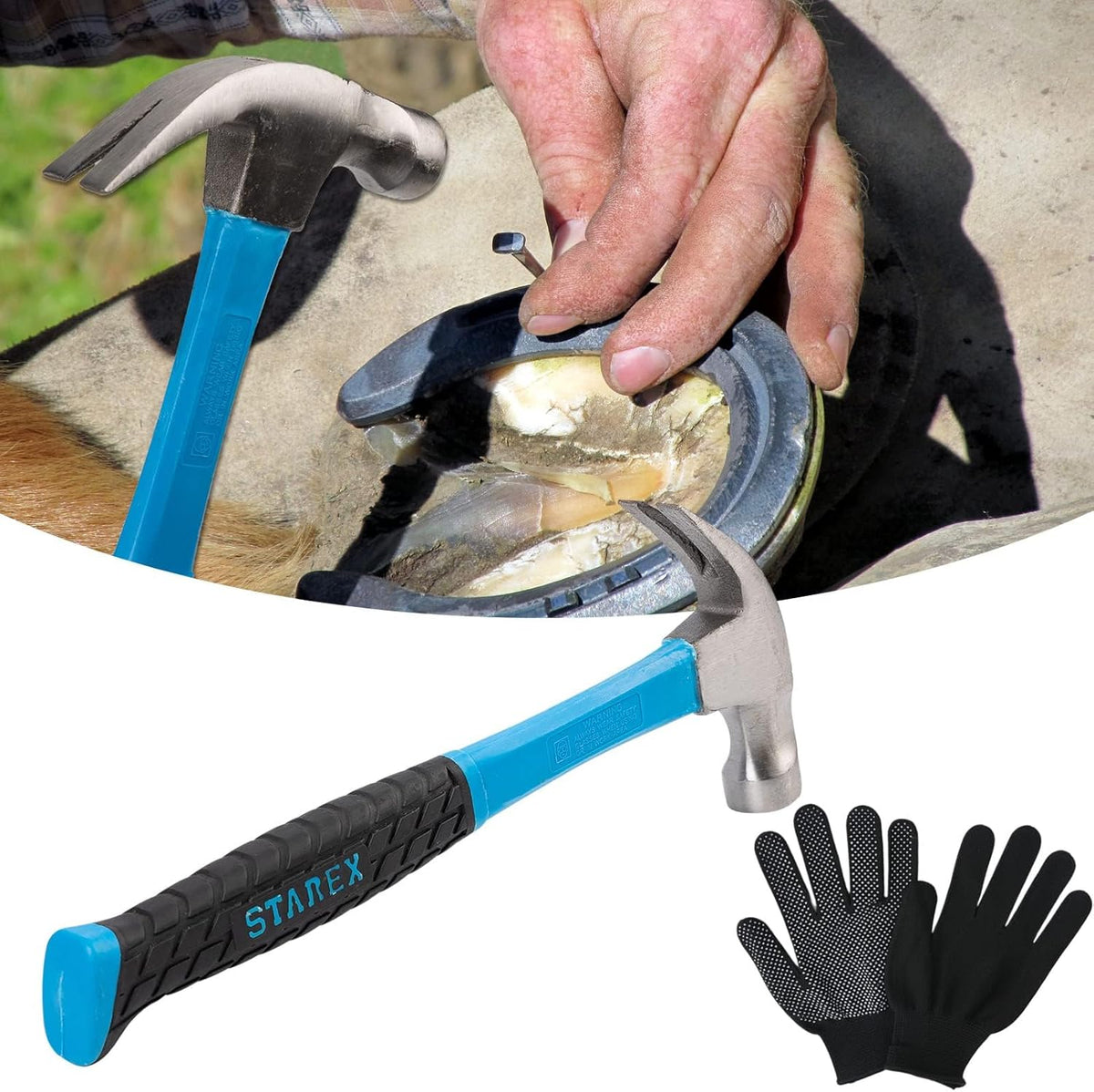 1112 Temp 11pcs Farrier Tools Farrier kit Horse shoeing Tools Farrier Supplies Farrier Tools for