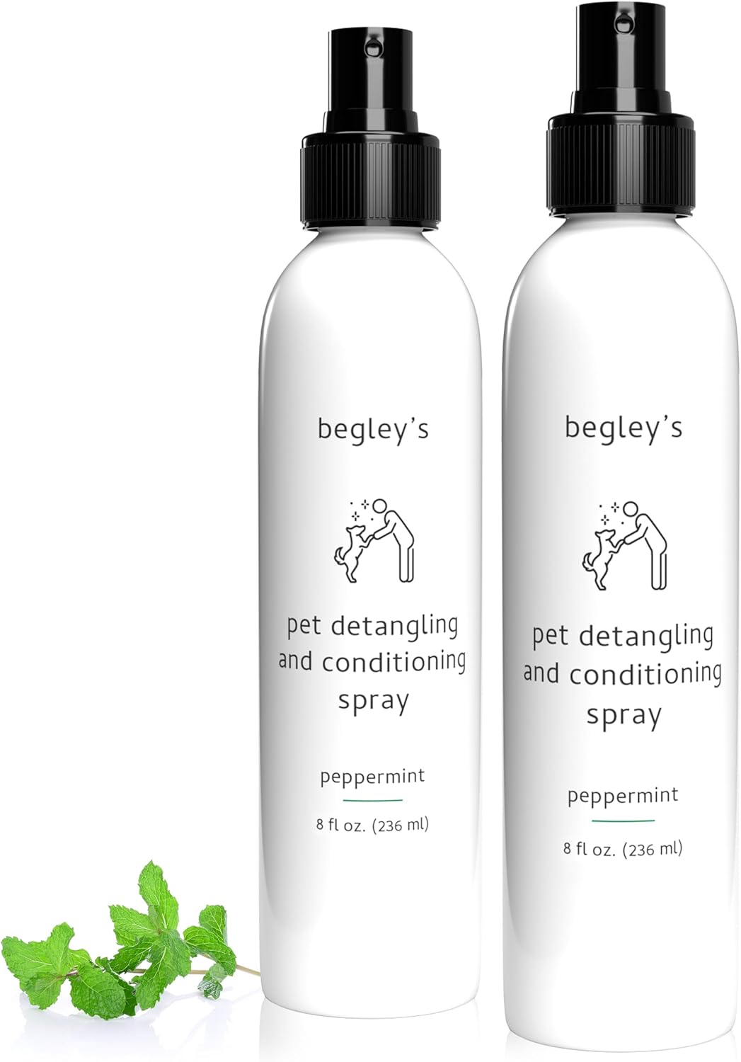 Begley's Pet Detangling Spray - Premium Essential Oil Scented Detangler Spray for Dogs, Puppies &