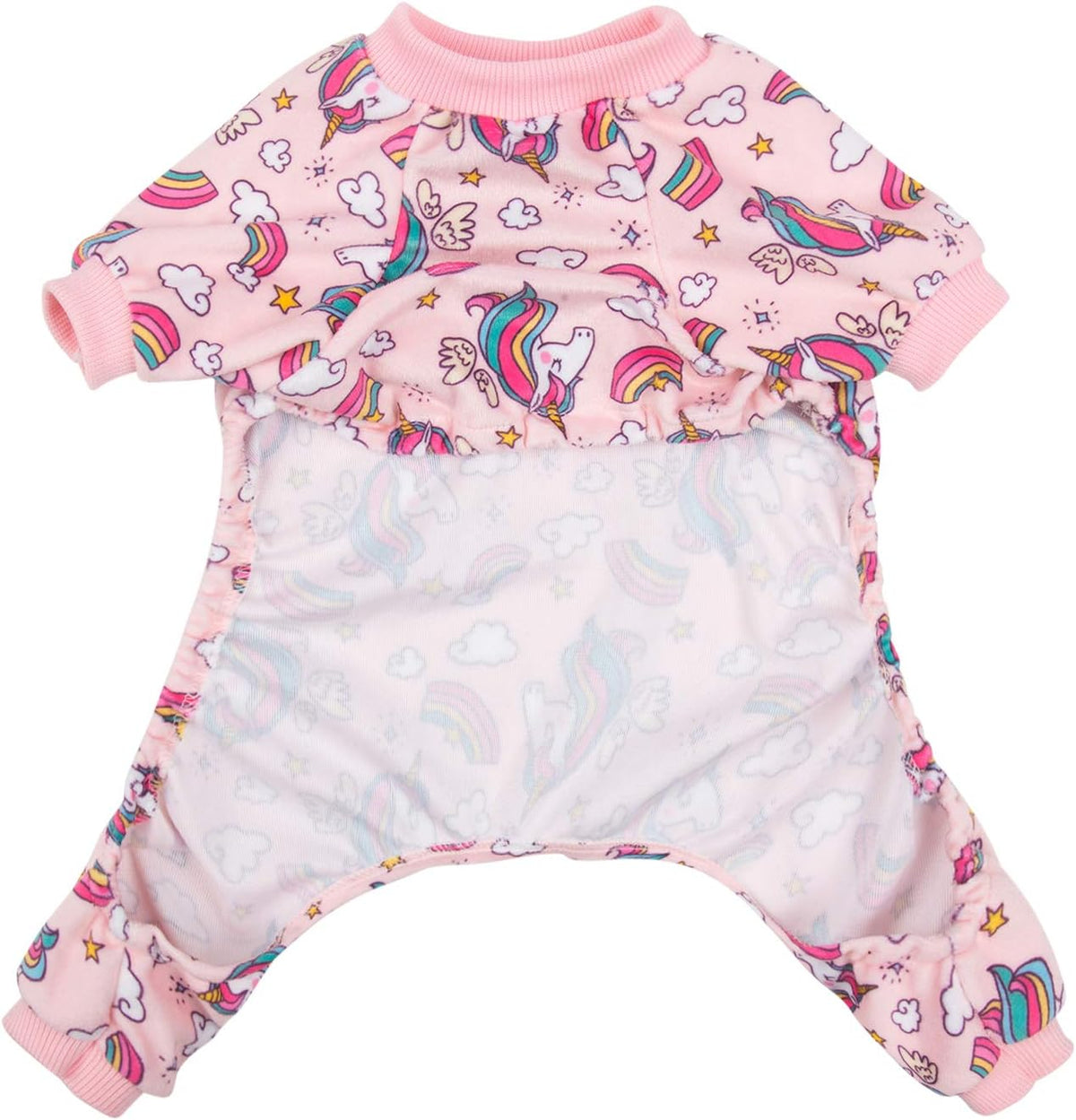 CuteBone Small Dogs Outfit Soft Puppy Onesies Pjs Dog Pajamas Pet Coat Cat Apparel Comfy Doggie