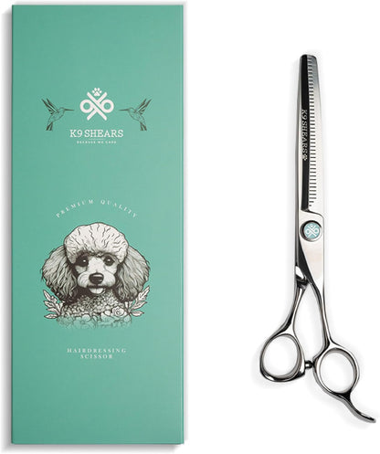 8” Dog Grooming Scissors – VG10 Japanese Steel Professional Pet Thinning Shears for Cats & Dogs |