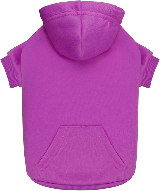 Dog Sweaters for Medium Dogs Dog Hoodie Dog Sweater Solid Soft Brushed Fleece Dog Clothes Dog