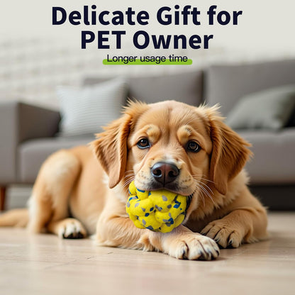 Upgrade Dog Balls Interactive Toys for Aggressive Chewers, Indestructible Tennis Durable Bouncy for