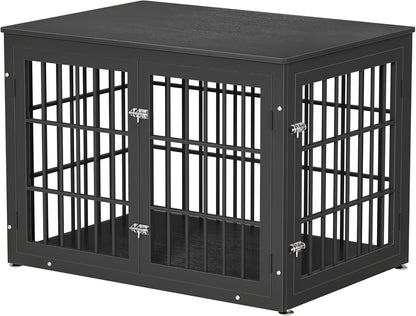 42 Inch Heavy Duty Dog Crate Furniture for Large and Medium Dogs, Decorative Pet House End Table